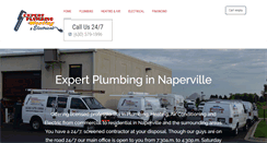 Desktop Screenshot of expertplumbing.com