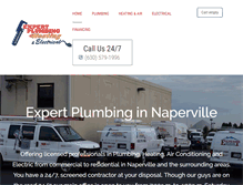 Tablet Screenshot of expertplumbing.com